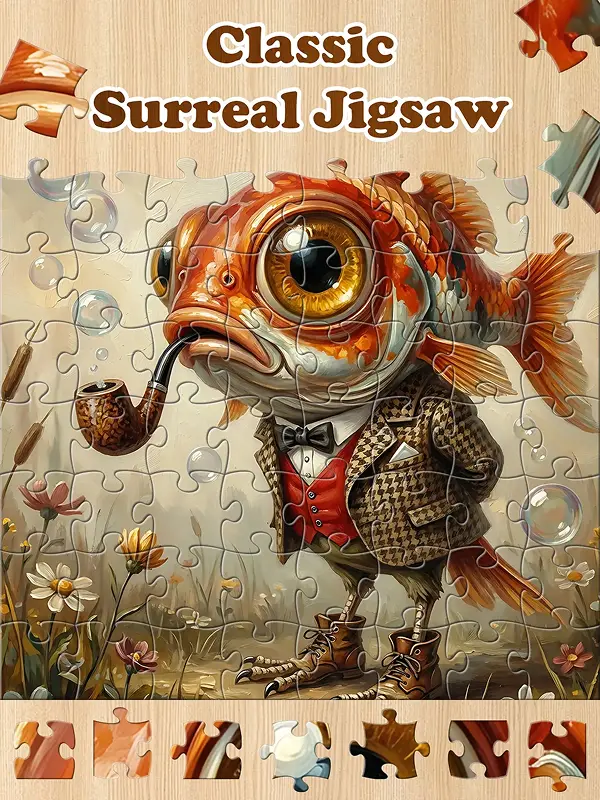 Surreal Jigsaw Gameplay